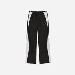 Women's Puma Dare To Relaxed Parachute Woven Pants - Black