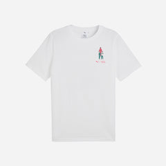 Men's Puma Squid Game Graphic T-Shirts - White