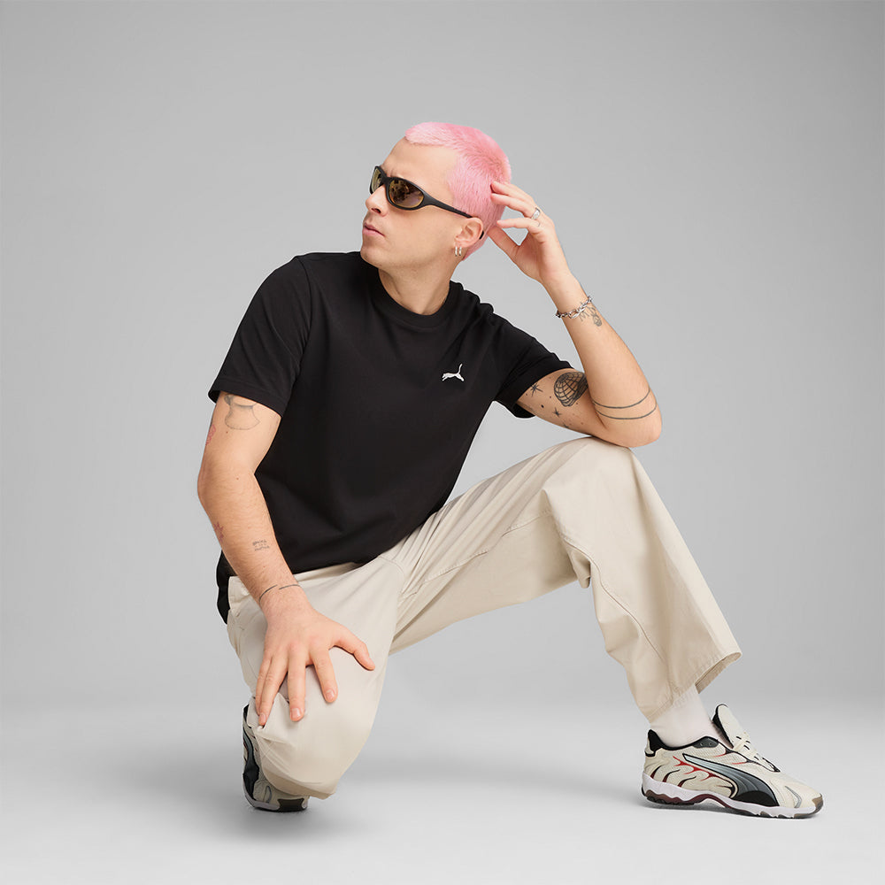 Áo Thun Nam Puma Wardrobe Essentials - Đen - Supersports Vietnam