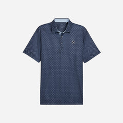 Áo Polo Nam Puma Pure 2.0 Circle Cat - Xanh Navy