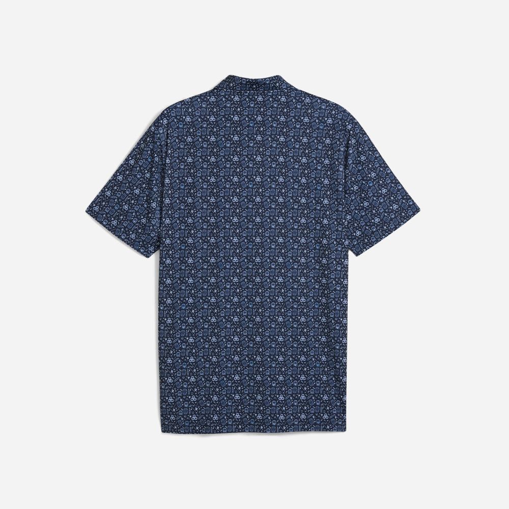 Áo Polo Golf Nam Puma Mattr Port - Xanh Navy - Supersports Vietnam