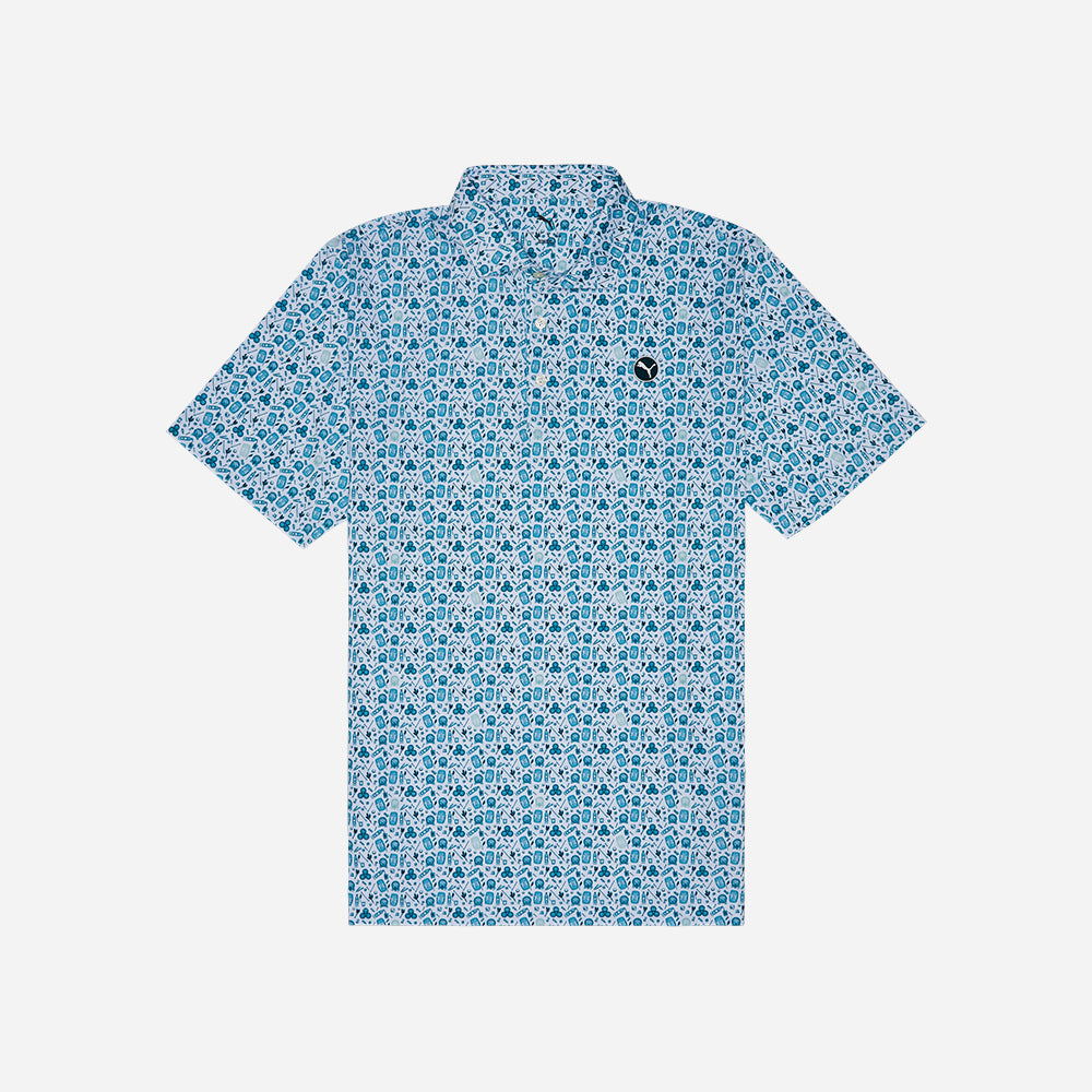 Áo Polo Golf Nam Puma Mattr Port - Xanh Dương - Supersports Vietnam