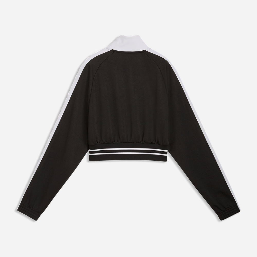 Áo Khoác Nữ Puma T7 Pique Relaxed Cropped Track - Đen - Supersports Vietnam