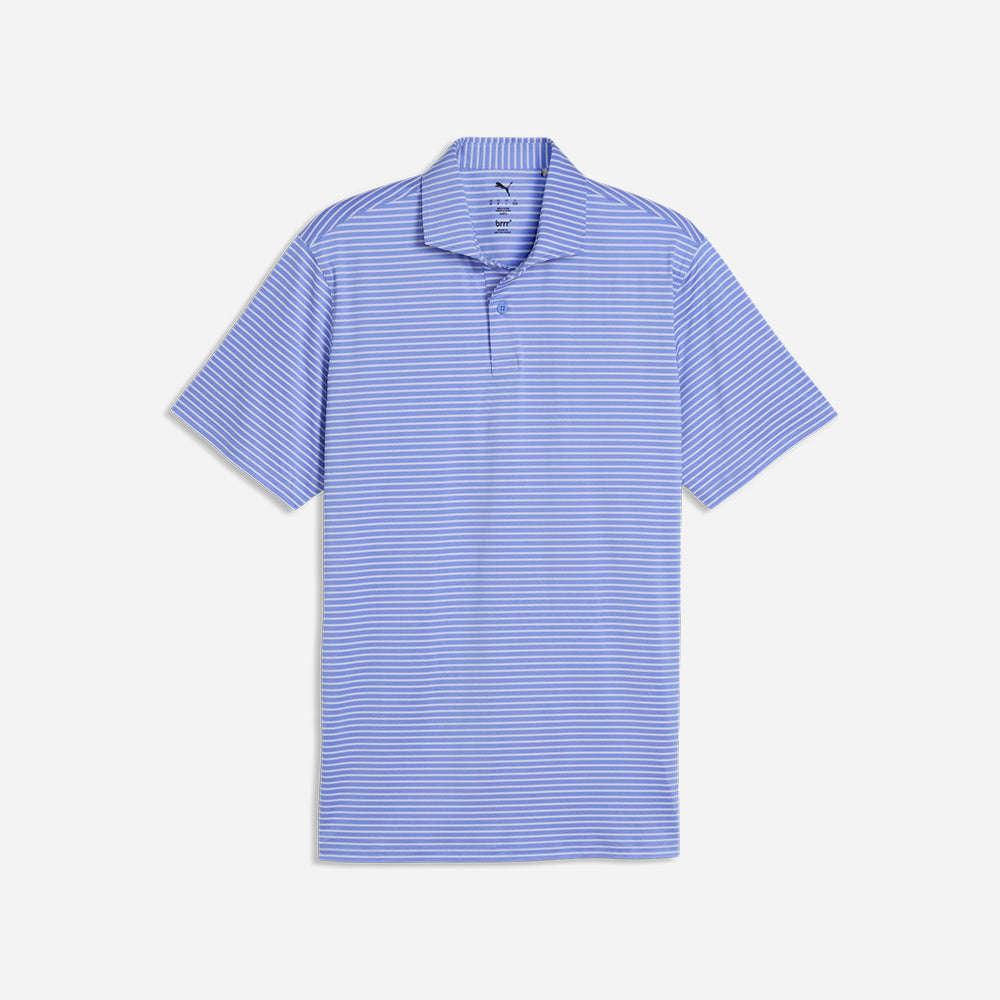 Áo Polo Nam Puma Brrr Stripe Golf - Xanh Dương - Supersports Vietnam