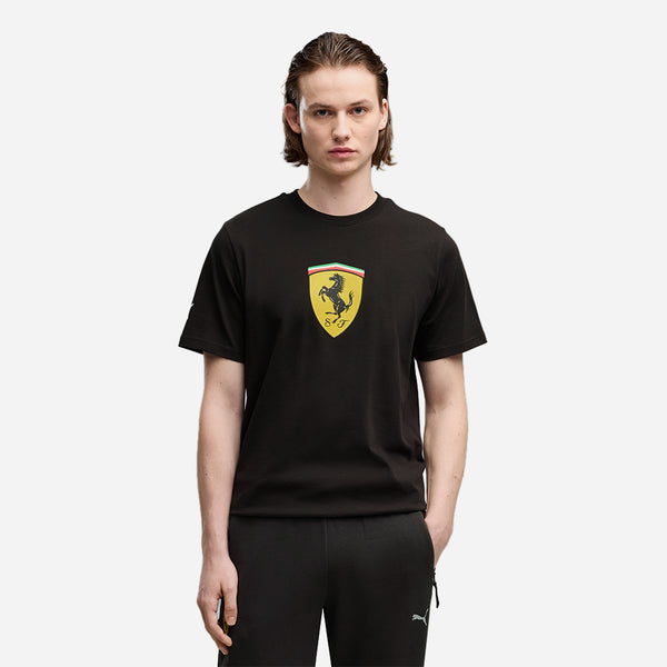 Áo Thun Nam Puma Ferrari Colored Shield - Đen - Supersports Vietnam