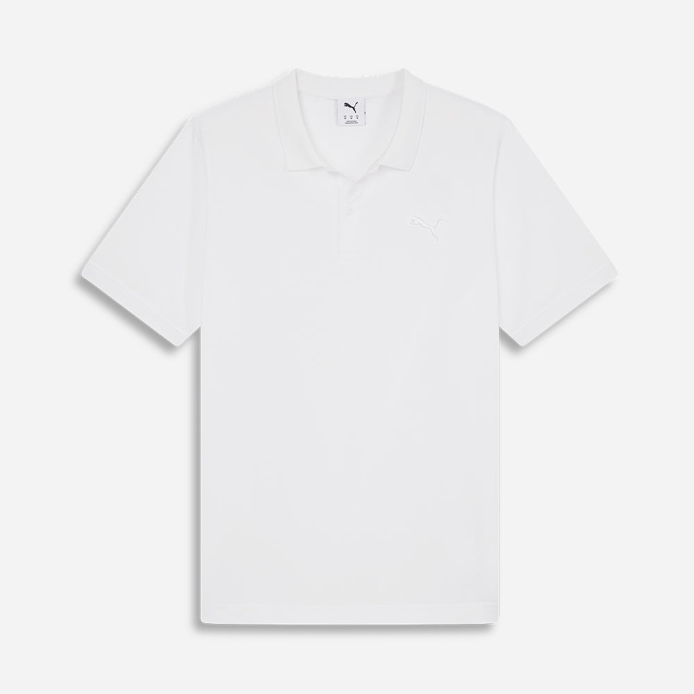 Áo Polo Nam Puma Classic - Trắng - Supersports Vietnam