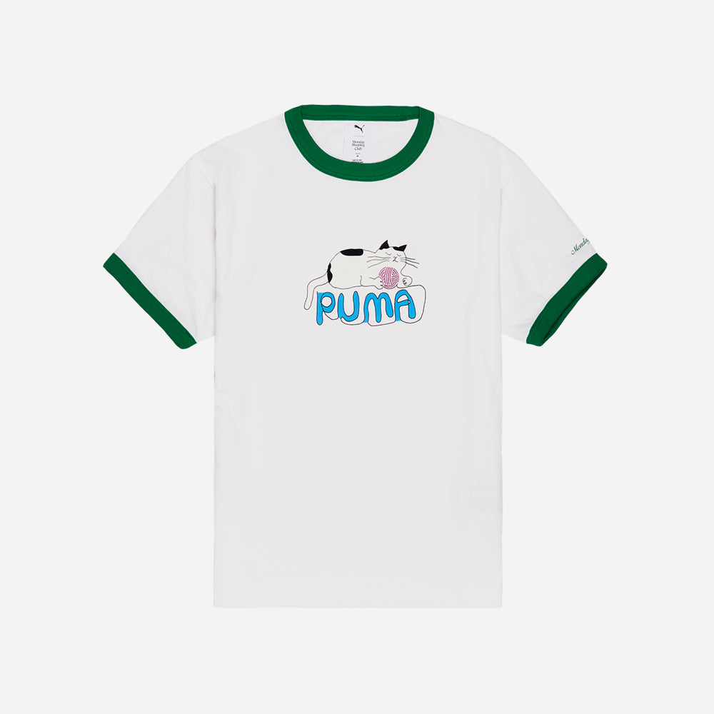 Áo Thun Nữ Puma X Monday Sleeping Club Short Sleeve - Trắng - Supersports Vietnam