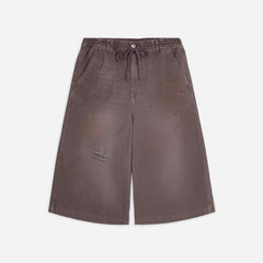 Quần Dài Thể Thao Nữ Puma Dusky Rose Distressed Bermuda - Hồng - Supersports Vietnam