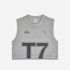 Áo Ba Lỗ Nữ Puma Dusky Rose T7 Mesh - Xám - Supersports Vietnam