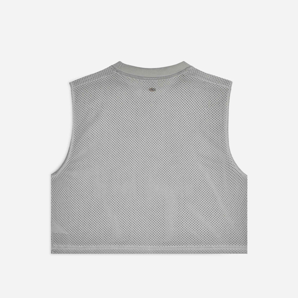 Áo Ba Lỗ Nữ Puma Dusky Rose T7 Mesh - Xám - Supersports Vietnam