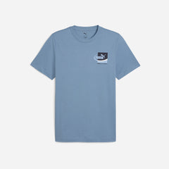 Áo Thun Nam Puma Graphic Small Box - Xanh Dương - Supersports Vietnam