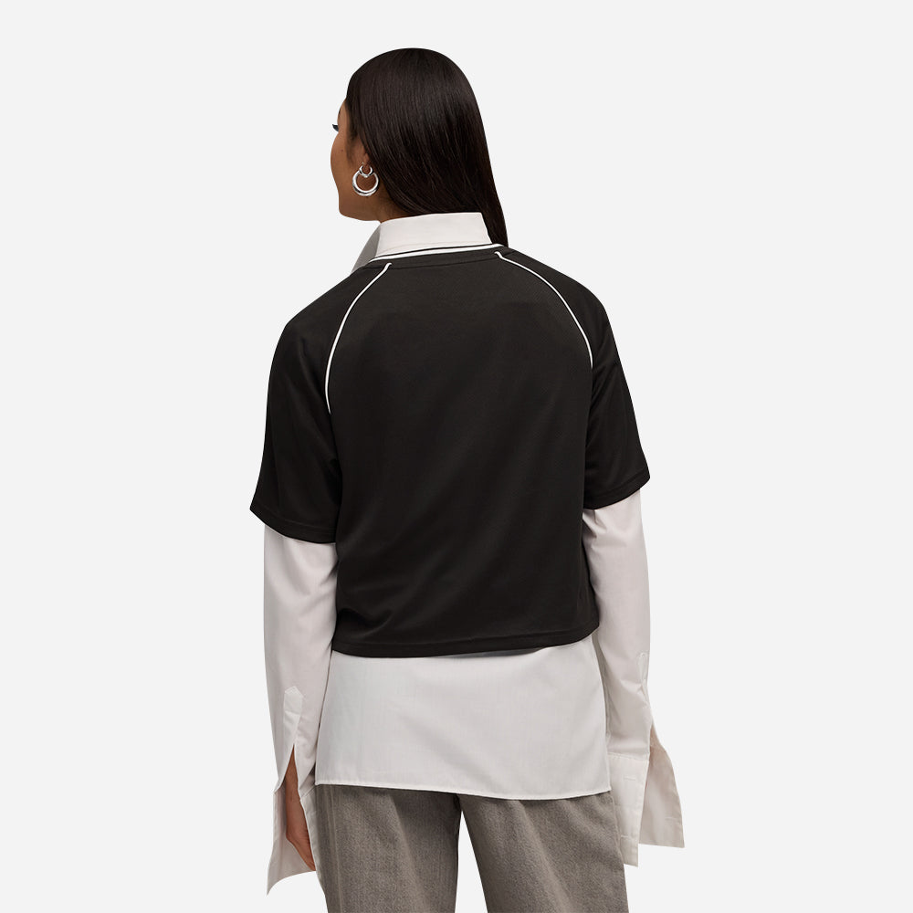 Áo Crop-Top Nữ Puma Essentials Relaxed - Đen - Supersports Vietnam
