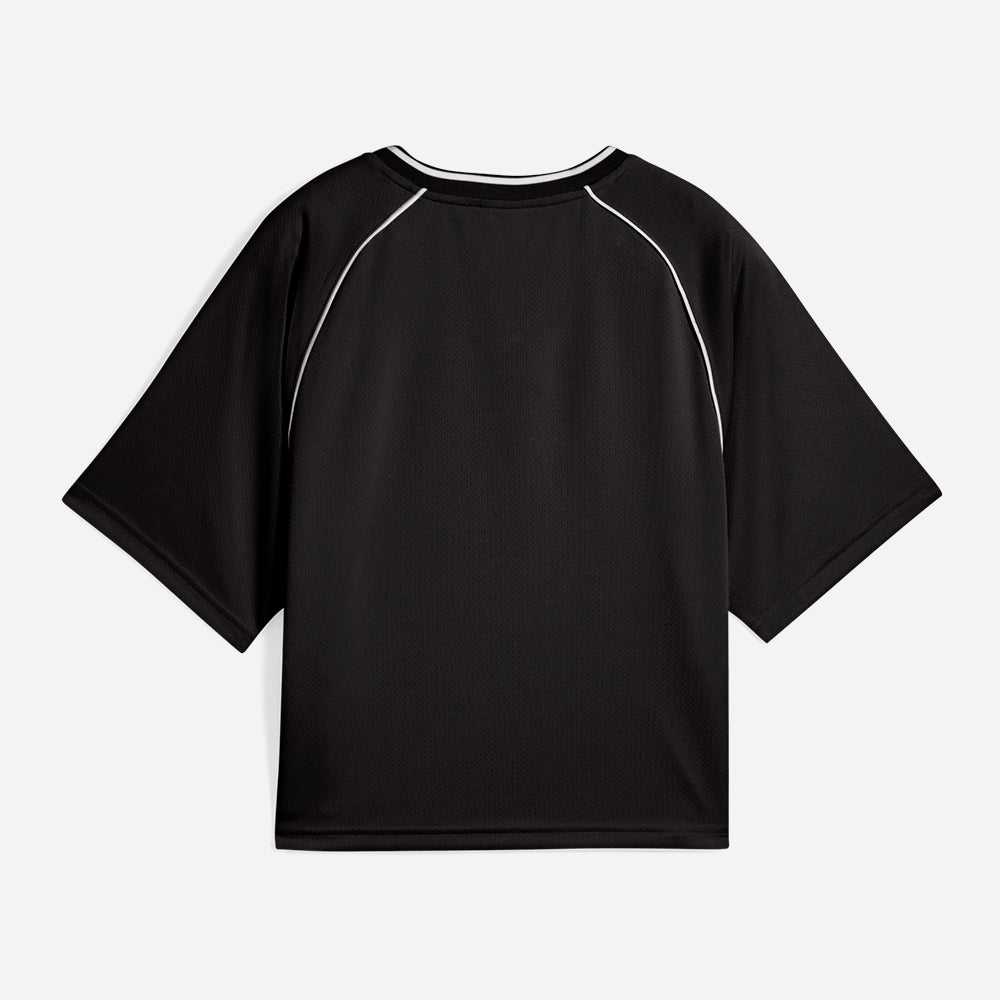 Áo Crop-Top Nữ Puma Essentials Relaxed - Đen - Supersports Vietnam