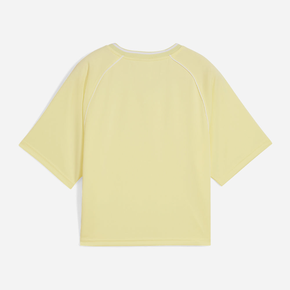 Áo Crop-Top Nữ Puma Essentials Relaxed - Vàng - Supersports Vietnam