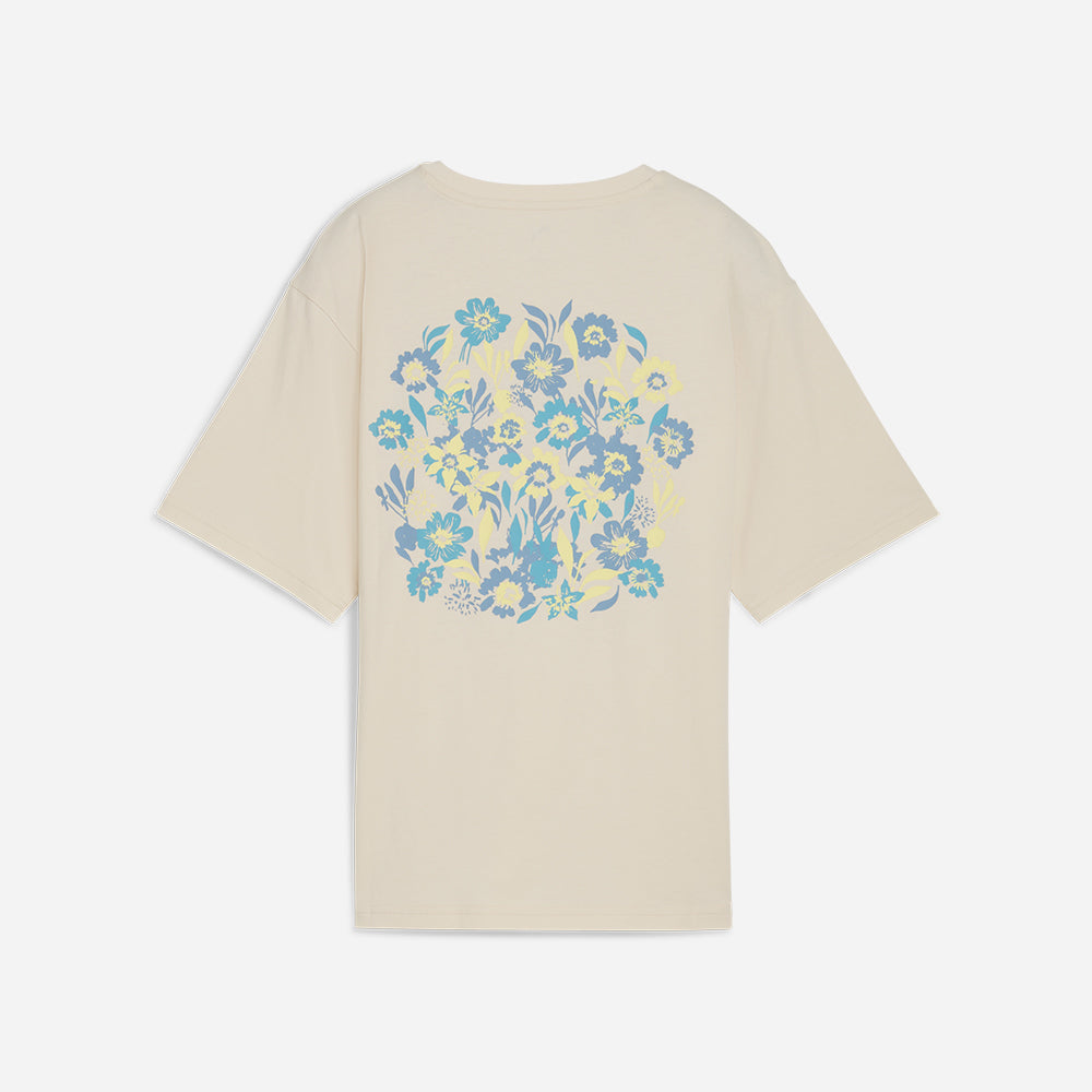 Áo Thun Nữ Puma Essentials Nature 2.0 Relaxed Graphic - Be - Supersports Vietnam