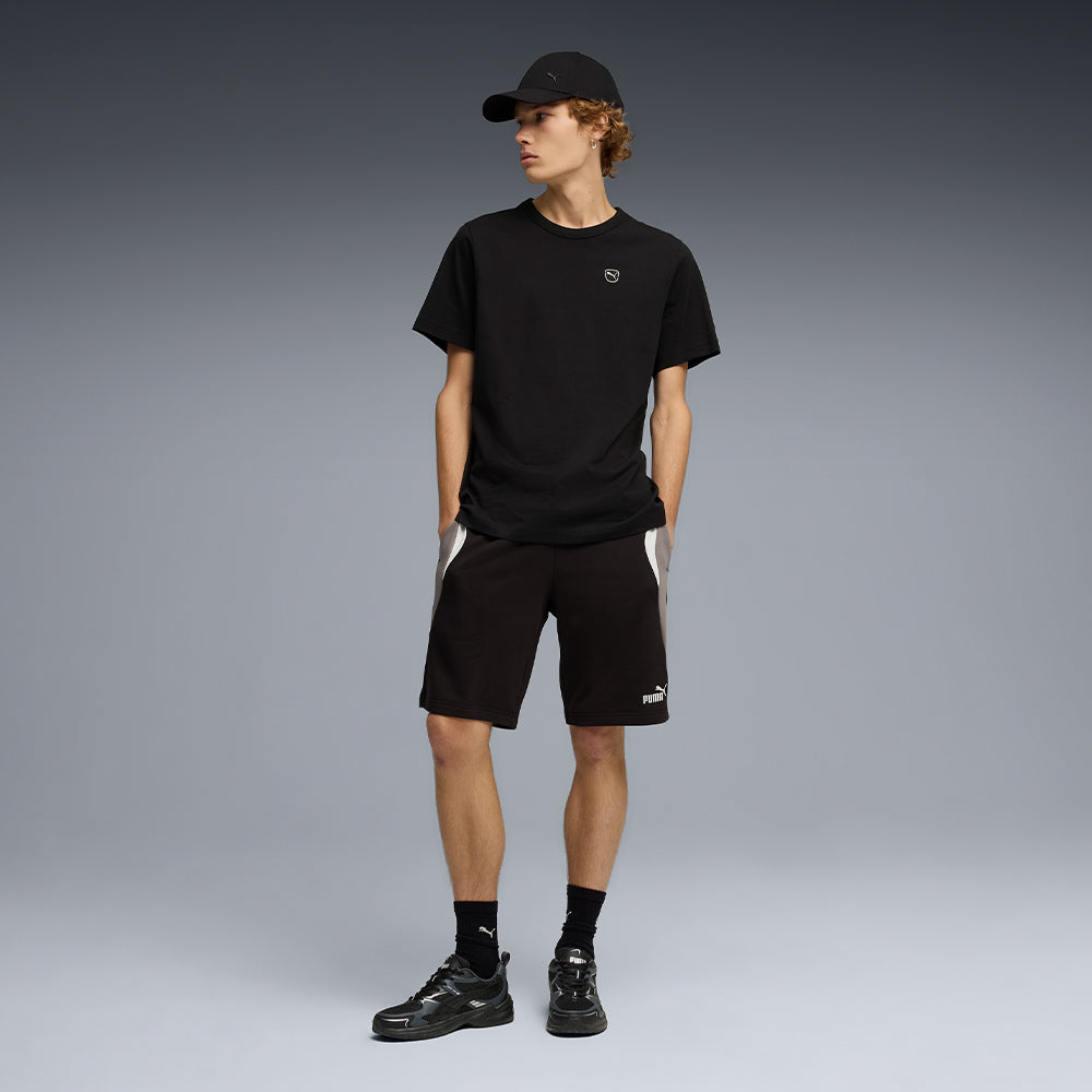 Quần Ngắn Thời Trang Nam Puma Essentials Block 10 Inch - Đen - Supersports Vietnam