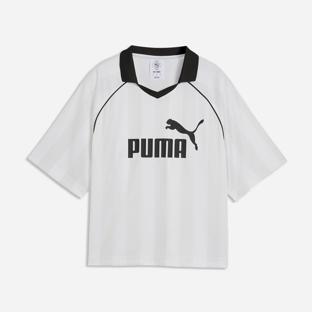 Áo Thun Đá Bóng Nữ Puma Essential - Trắng - Supersports Vietnam