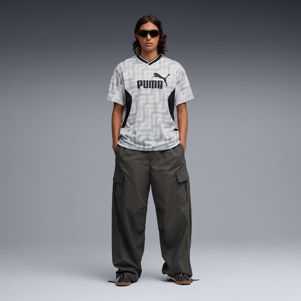 Áo Thun Đá Bóng Nam Puma Essentials Block Relaxed - Trắng - Supersports Vietnam