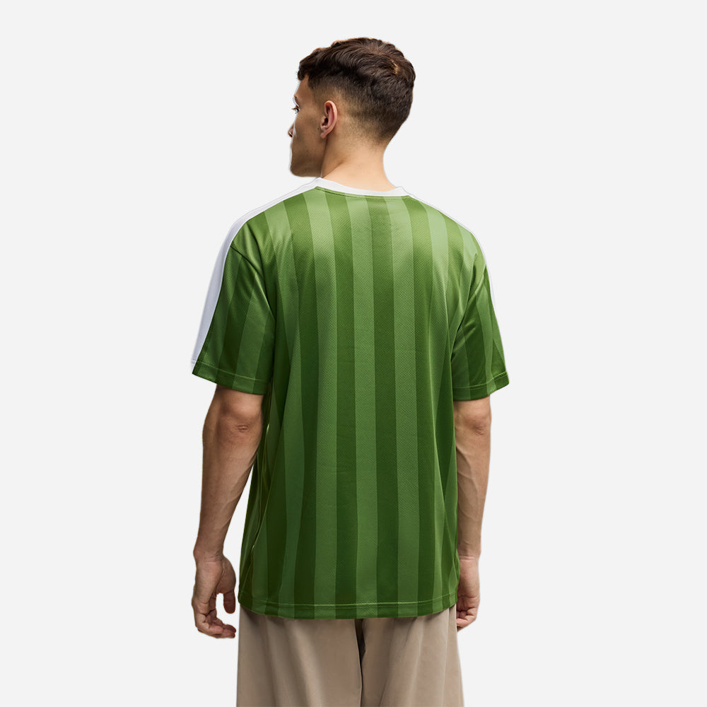 Áo Thun Đá Bóng Nam Puma Essentials T7 Relaxed - Xanh Lá - Supersports Vietnam