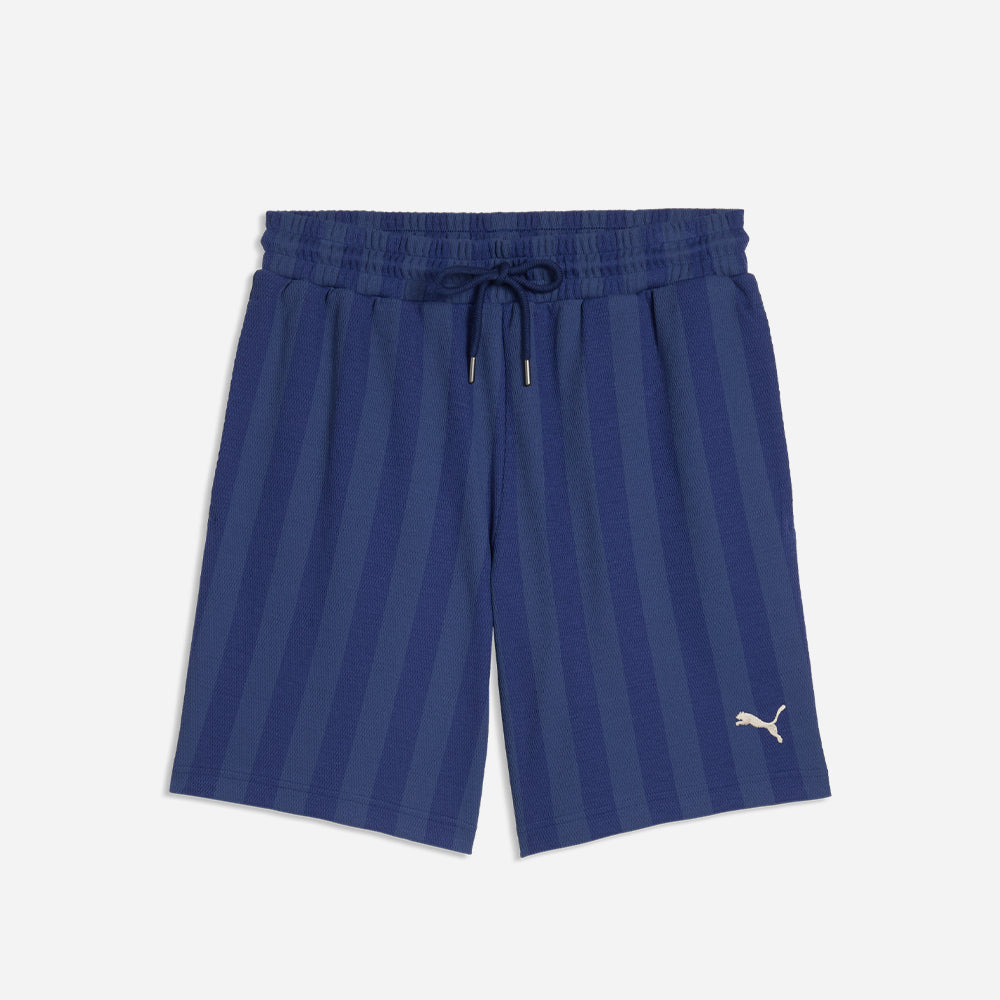 Quần Ngắn Thời Trang Nam Puma Class 8 Inch - Xanh Dương - Supersports Vietnam