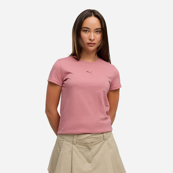 Áo Thun Nữ Puma Essentials Cat Logo - Hồng - Supersports Vietnam