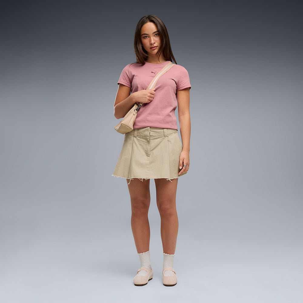 Áo Thun Nữ Puma Essentials Cat Logo - Hồng - Supersports Vietnam