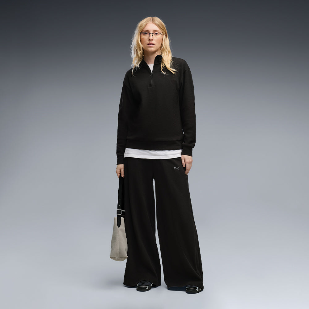 Quần Dài Thể Thao Nữ Puma Class Relaxed Wide Leg - Supersports Vietnam