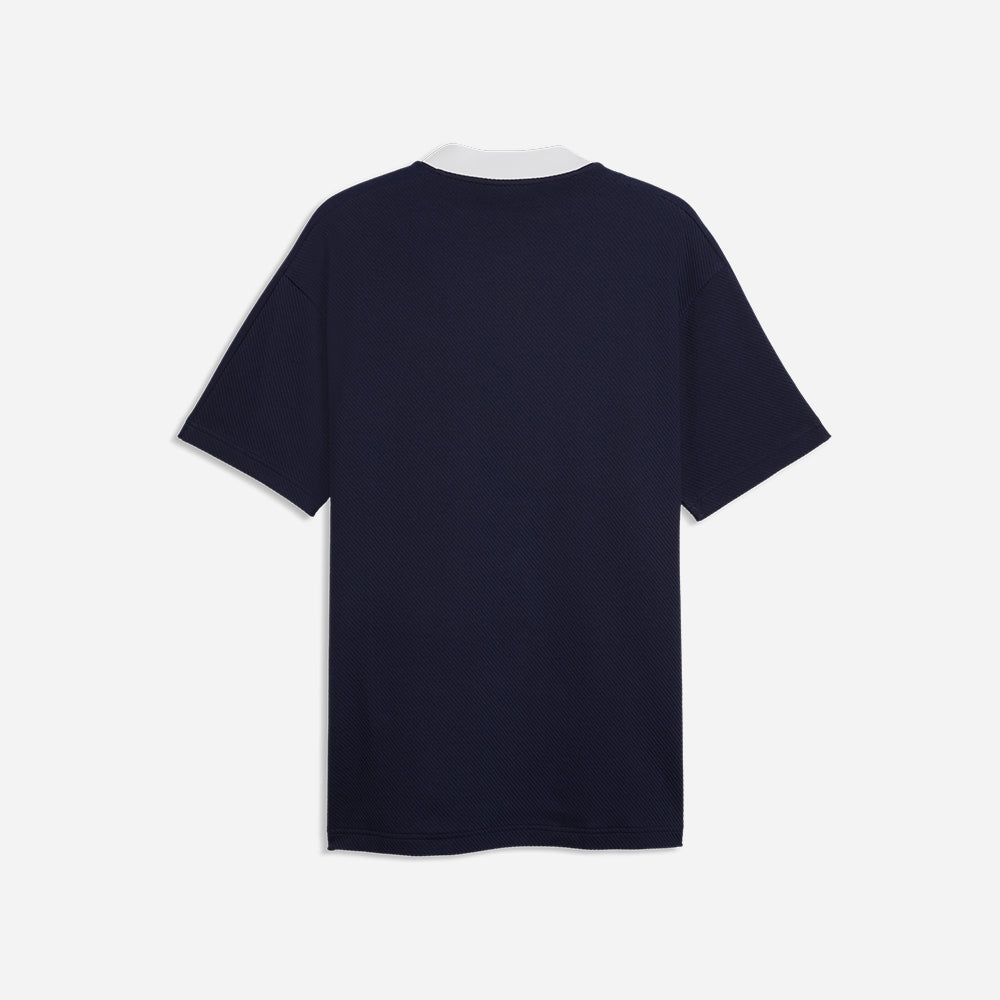 Áo Thun Nam Puma Class Relaxed Material - Xanh Navy - Supersports Vietnam