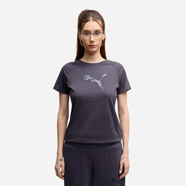 Áo Thun Nữ Puma Sequins - Tím - Supersports Vietnam