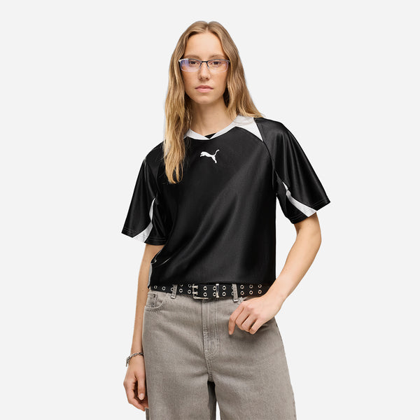 Áo Thun Nữ Puma Street Relaxed Jersey - Đen - Supersports Vietnam