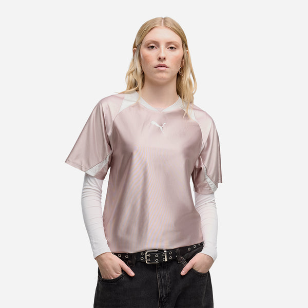 Áo Thun Nữ Puma Street Relaxed Jersey - Hồng - Supersports Vietnam