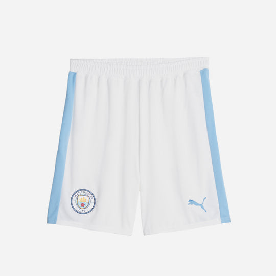 Men's Puma Manchester City Fc Replica Shorts - White