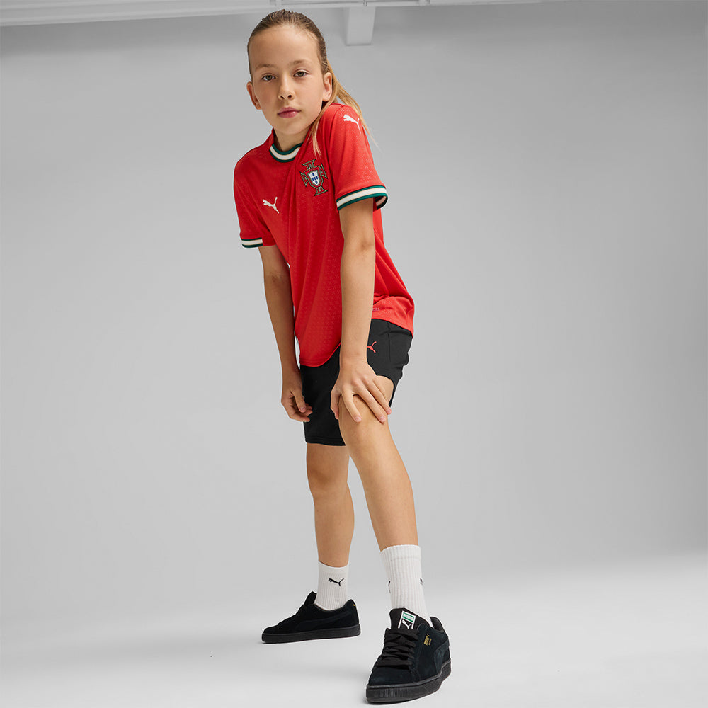 Áo Đá Bóng Trẻ Em Puma Portugal Sân Nhà Mùa Giải 2025 Replica - Đỏ - Supersports Vietnam