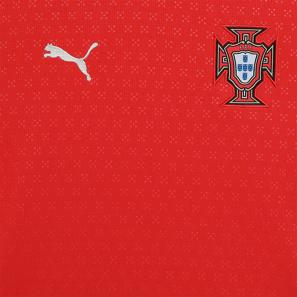 Áo Đá Bóng Trẻ Em Puma Portugal Sân Nhà Mùa Giải 2025 Replica - Đỏ - Supersports Vietnam
