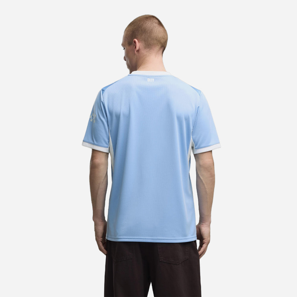 Áo Đá Bóng Nam Puma Sân Nhà Manchester City 26/27 Replica - Xanh Dương - Supersports Vietnam