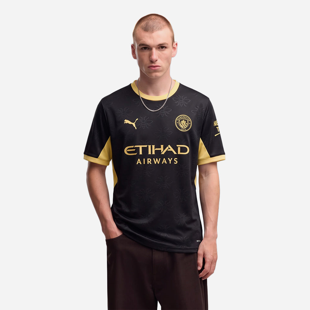 Áo Đá Bóng Nam Puma Sân Khách Manchester City 26/27 Replica - Đen - Supersports Vietnam