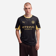 Áo Đá Bóng Nam Puma Sân Khách Manchester City 26/27 Replica - Đen - Supersports Vietnam