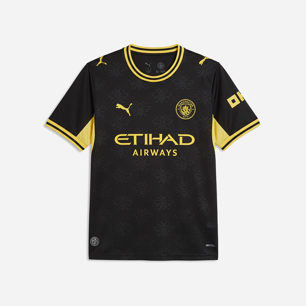 Áo Đá Bóng Nam Puma Sân Khách Manchester City 26/27 Replica - Đen - Supersports Vietnam
