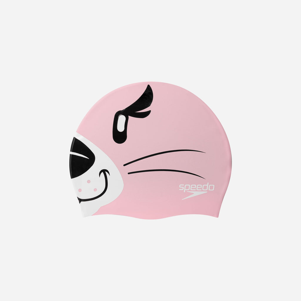 Mũ Bơi Trẻ Em Speedo Printed Character - Hồng - Supersports Vietnam