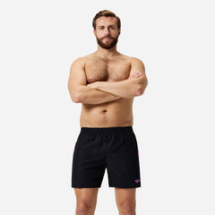 Men's Speedo Hyperboom Splice 16" Watershort - Black