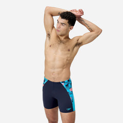 Quần Bơi Chống Nắng Nam Speedo Endurance+ Max Splice Mid - Xanh Navy