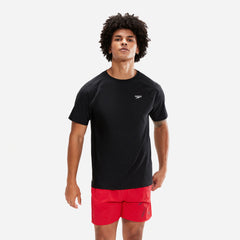 Áo Bơi Chống Nắng Nam Speedo Essentials - Đen - Supersports Vietnam