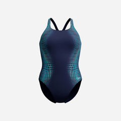 Đồ Bơi Một Mảnh Nữ Speedo Digital Printed Medalist - Xanh Navy - Supersports Vietnam