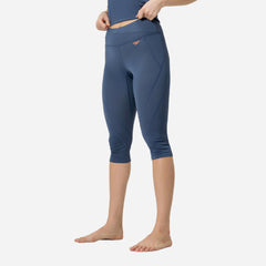 Women's Speedo Panel 3/4 Uv Pant - Blue