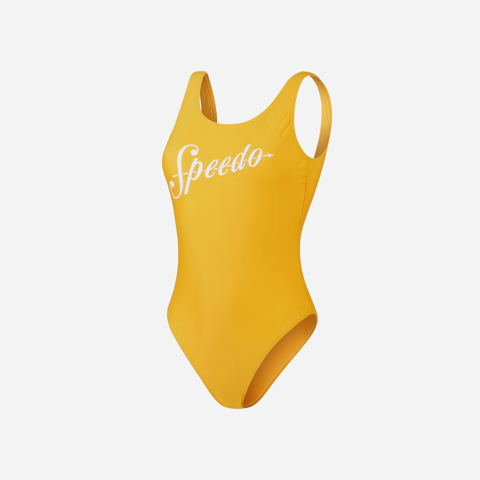Đồ Bơi Một Mảnh Nữ Speedo Allover Deep U-Back Yellow/White - Supersports Vietnam