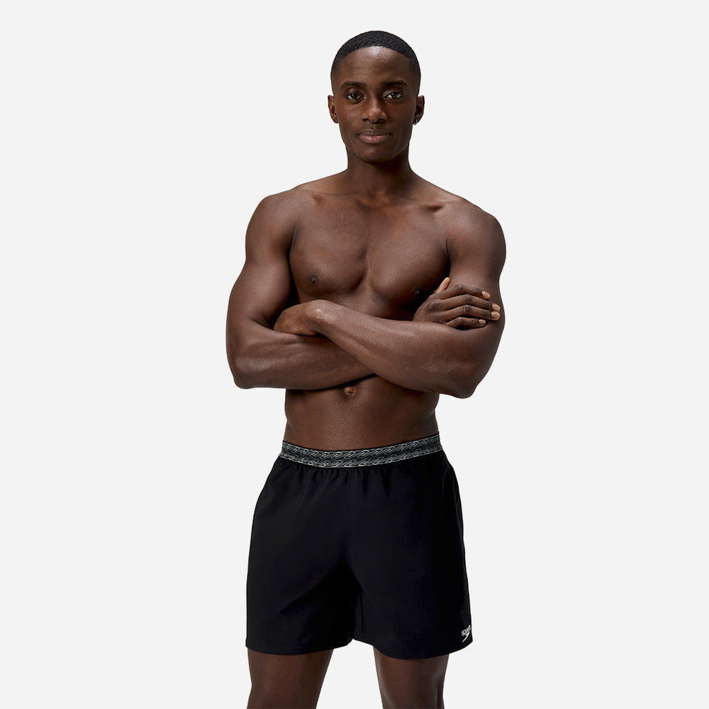 Quần Bơi Nam Speedo Hyperboom Band 16 Inch - Đen - Supersports Vietnam