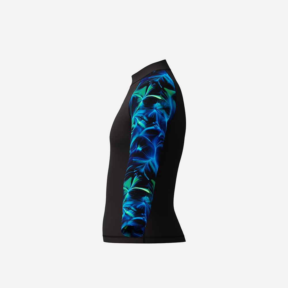 Áo Bơi Chống Nắng Bé Trai Speedo Long Sleeve Print - Đen - Supersports Vietnam