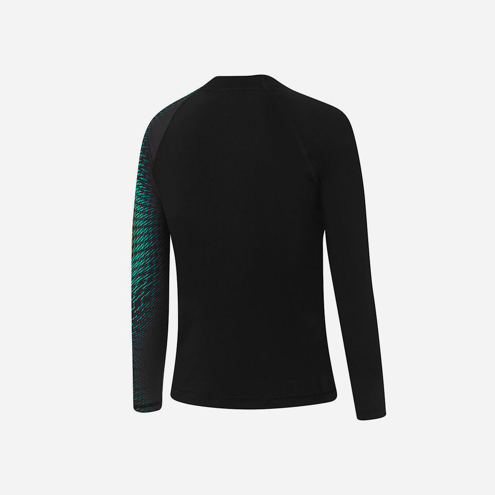 Áo Bơi Chống Nắng Bé Trai Speedo Long Sleeve Tech Panel - Đen - Supersports Vietnam