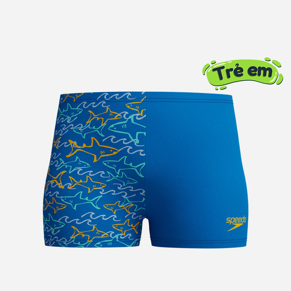 Quần Bơi Bé Trai Speedo Digital Allover - Xanh Dương - Supersports Vietnam