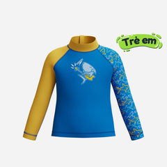 Áo Bơi Chống Nắng Bé Trai Speedo Digital Long Sleeve - Xanh Dương - Supersports Vietnam